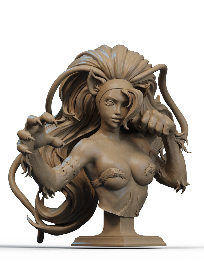 Felicia - Darkstalkers (SFW/NSFW 18+ Only) - 1:6, 1:9 Scale Figures & Bust