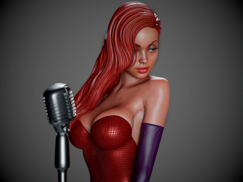 Jessica Rabbit - Who Framed (Censored) Roger Rabbit (SFW/NSFW 18+ Only) - 1:6, 1:9 Scale Figures & Busts