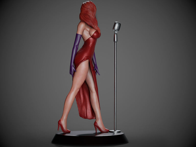 Jessica Rabbit - Who Framed (Censored) Roger Rabbit (SFW/NSFW 18+ Only) - 1:6, 1:9 Scale Figures & Busts