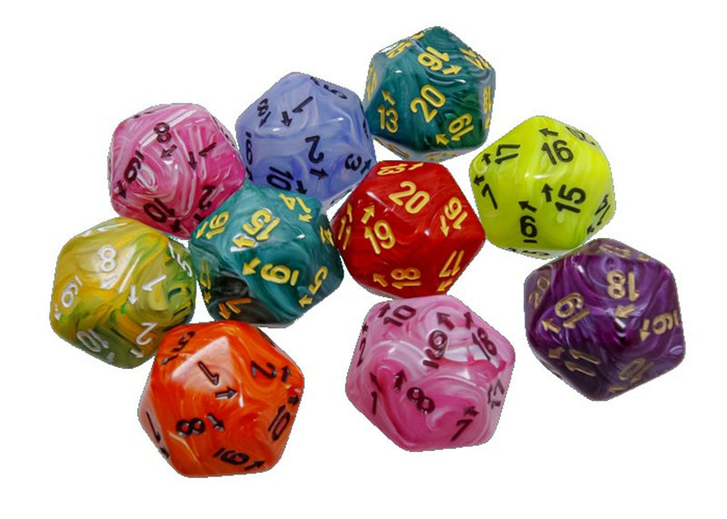 10 - D20 Polyhedral Dice