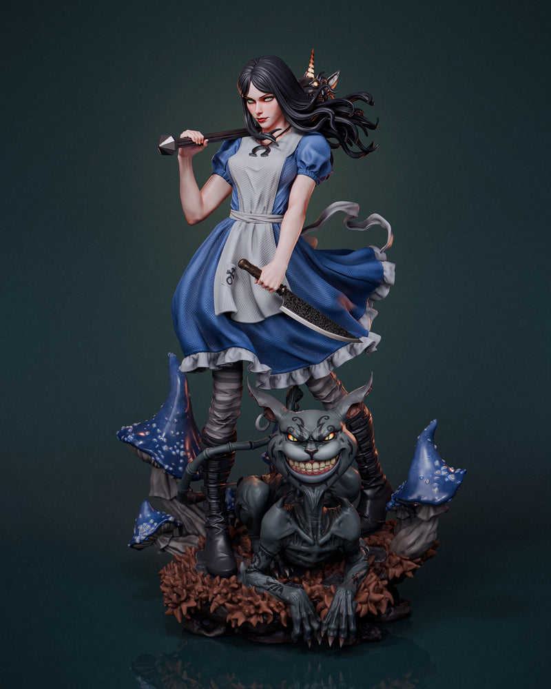 Alice Liddel - Alice in Wonderland / Alice McGee's Alice (SFW/NSFW 18+ Only) - 1:6 Scale
