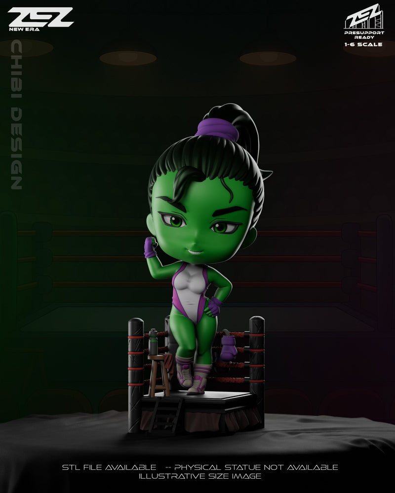 Chibi She-Hulk - Marvel Comics