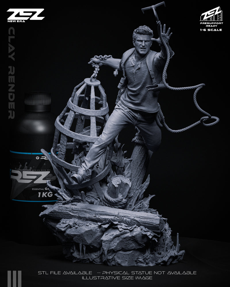 Nathan Drake - Uncharted - 1:6 Scale, Bust