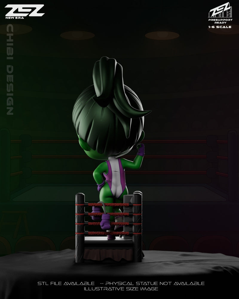 Chibi She-Hulk - Marvel Comics