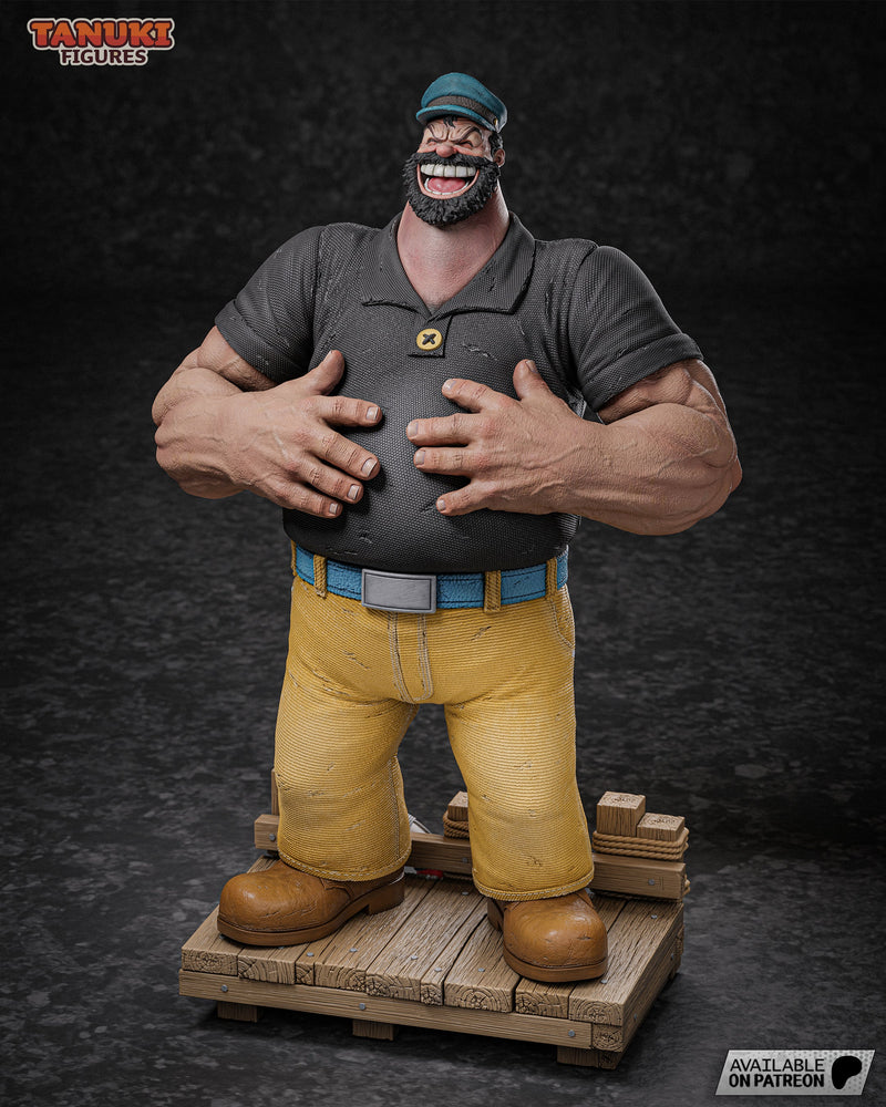 Bluto - Popeye - 1:6 Scale, Bust