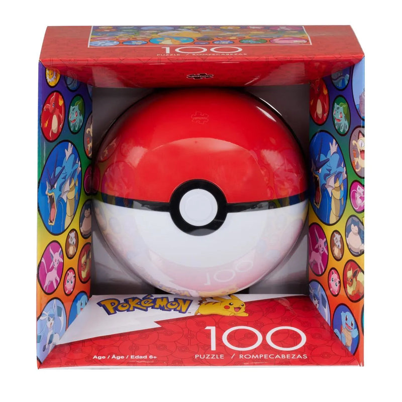 100PC POKEMON POKEBALL - Bubbles - 100 Piece Jigsaw Puzzle by Buffalo Games