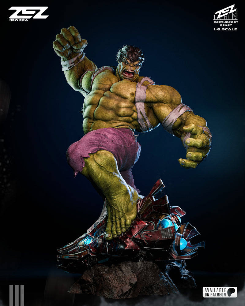 The Hulk - Marvel Comics - 1:6 Scale Figure & Bust