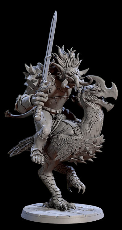 Terror Birds - Fantasy Mounts and Troll Knights - Fantasy Miniatures