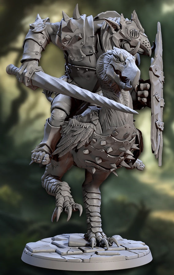 Terror Birds - Fantasy Mounts and Troll Knights - Fantasy Miniatures