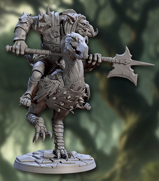 Terror Birds - Fantasy Mounts and Troll Knights - Fantasy Miniatures