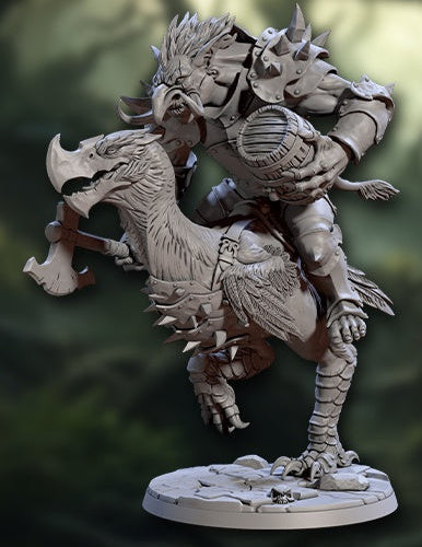 Terror Birds - Fantasy Mounts and Troll Knights - Fantasy Miniatures
