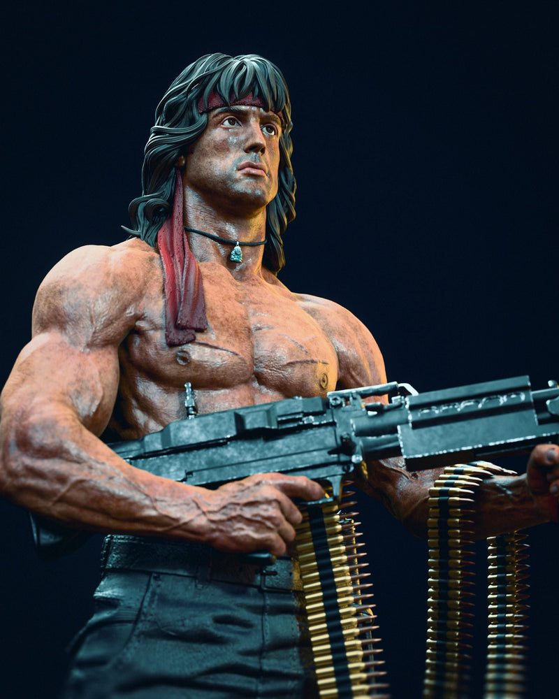 Stallone Iconic Role Figures - 1:6, 1:9 Scale Figures & Bust