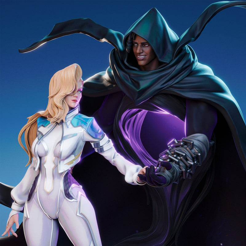 Cloak and Dagger - Marvel Rivals - 1:6, 1:9 Scale Figures & Bust