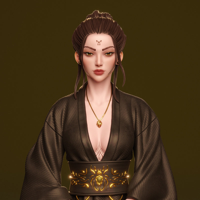 Spider Queen - CA3D Original Art (SFW/NSFW 18+ Only) - 1:6 Scale Figure