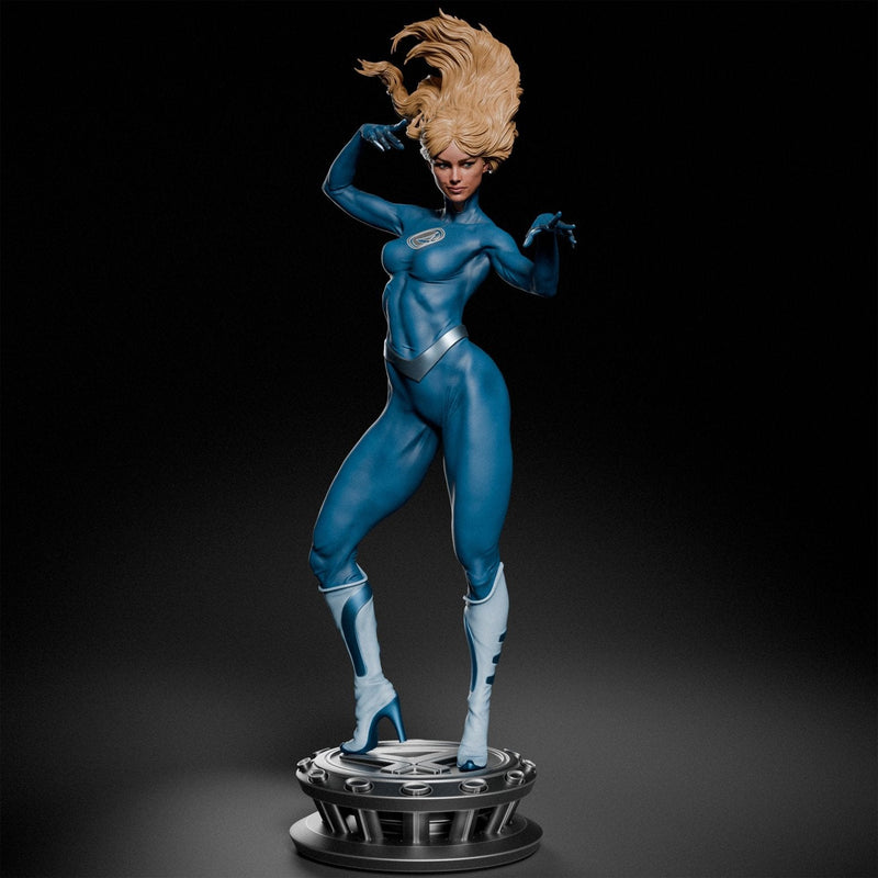 Invisible Woman - Marvel Comics (SFW/NSFW 18+ Only) - 1:6, 1:9 Scale Figures & Bust