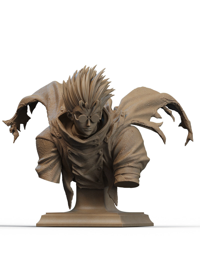 Vash the Stampede - Trigun - 1:6, 1:9 Scale Figures & Bust