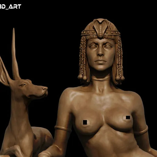 Cleopatra - Egyptian Queen (SFW/NSFW 18+ Only) - 1:6 & 1:9 Scale Figures