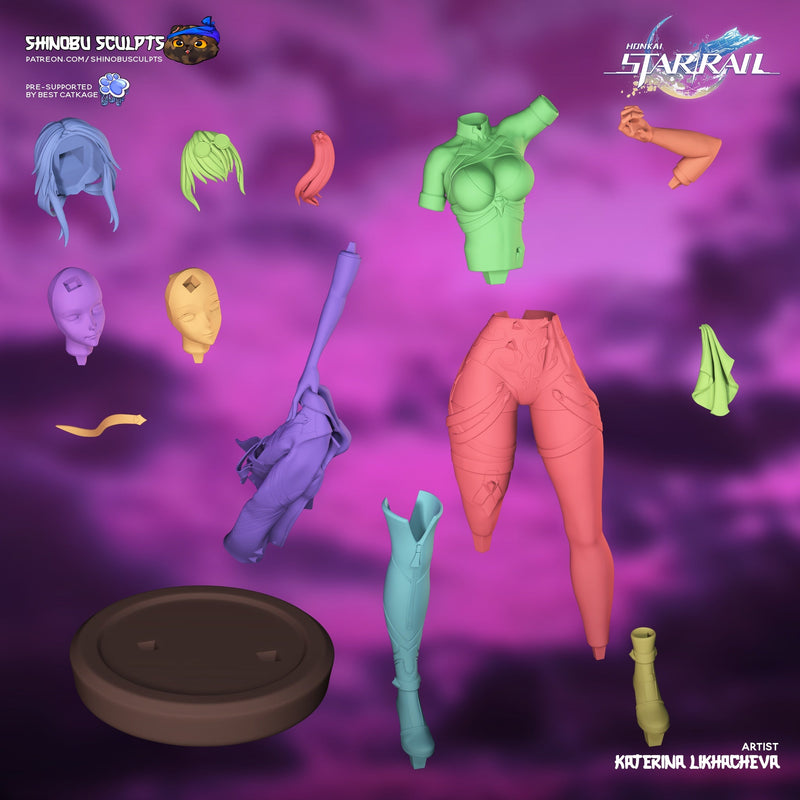 Kafka - Honkai Star Rail - 1:8 Scale