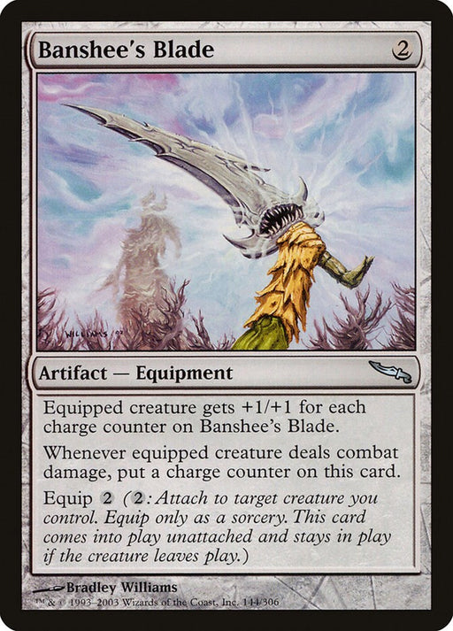 Banshee's Blade - Mirrodin #144 Magic: The Gathering card