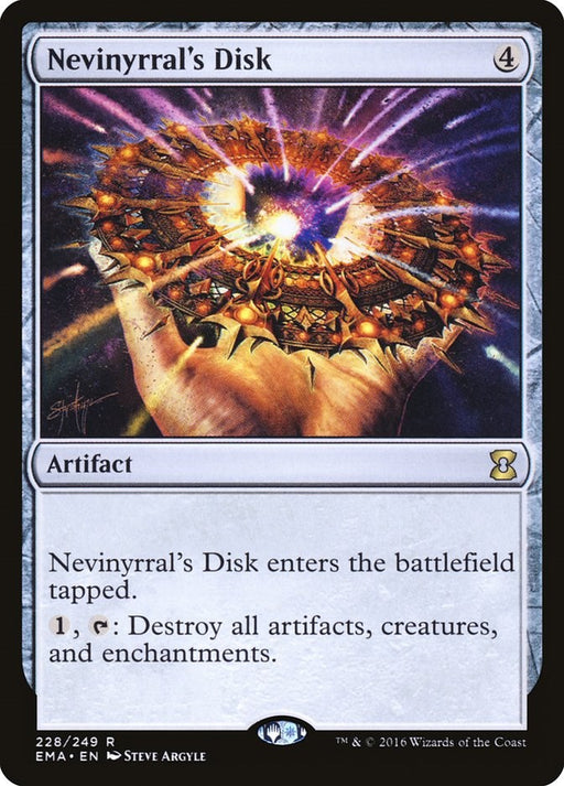 Nevinyrral's Disk - Eternal Masters #228 Magic: The Gathering card