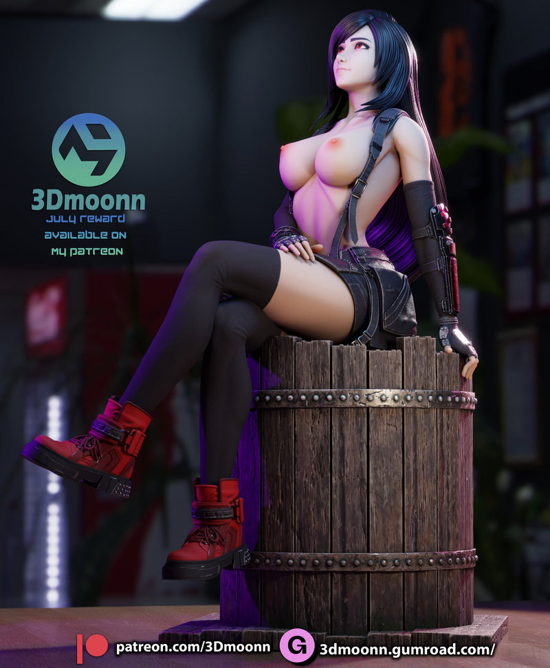 Tifa Lockhart - Final Fantasy VII (SFW/NSFW 18+) - 1:6 Scale