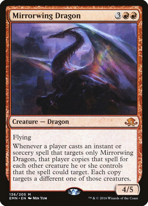 Mirrorwing Dragon - Eldritch Moon #136 Magic: The Gathering card