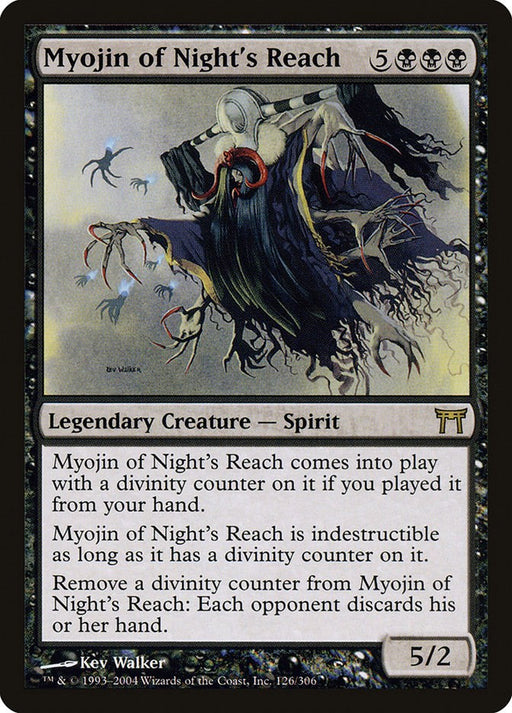 Myojin of Night's Reach - Champions of Kamigawa #126 Magic: The Gathering card