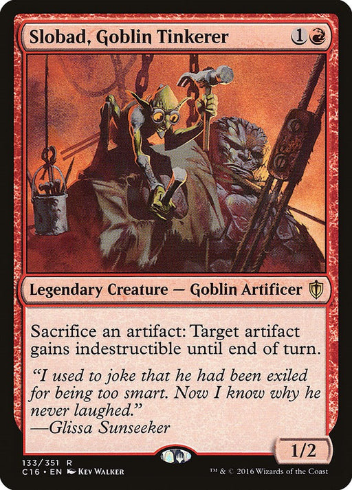 Slobad Goblin Tinkerer