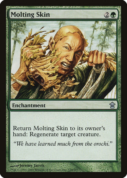 Molting Skin - Saviors of Kamigawa #138 Magic: The Gathering card