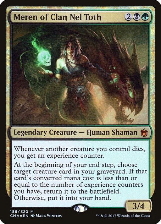 Meren of Clan Nel Toth - Commander Anthology #186 Magic: The Gathering card