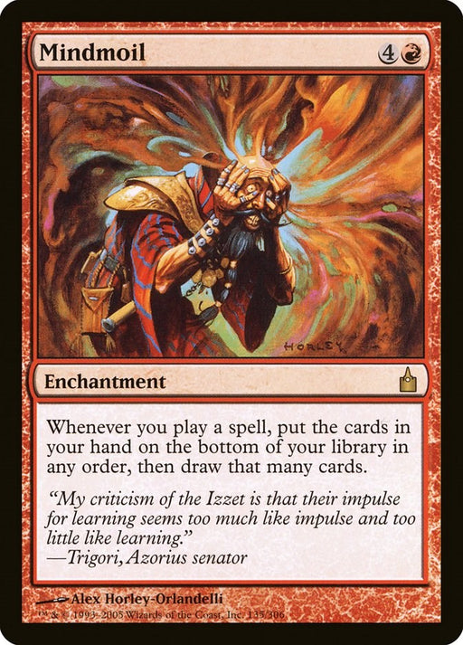 Mindmoil - Ravnica: City of Guilds #135 Magic: The Gathering card