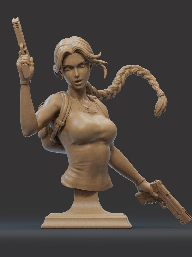 Lara Croft - Tomb Raider - (SFW/NSFW 18+ Only) - 1:6, 1:9 Scale Figures & Bust
