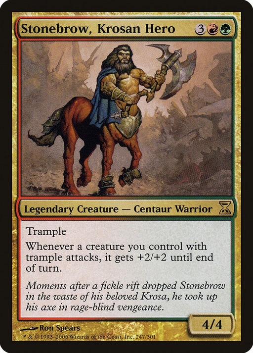 Stonebrow Krosan Hero