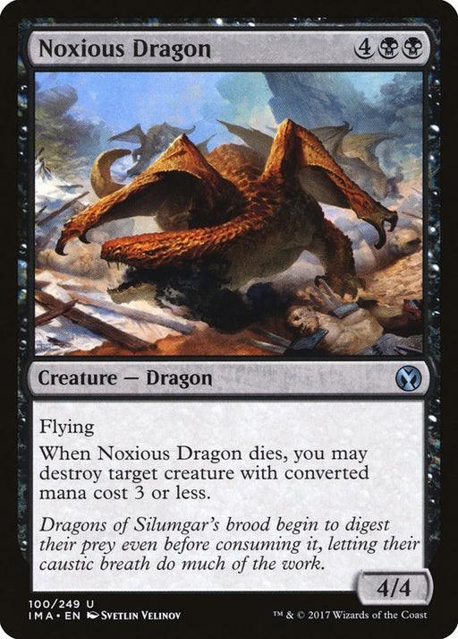 Noxious Dragon - Iconic Masters #100 Magic: The Gathering card