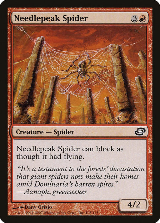Needlepeak Spider - Planar Chaos #105 Magic: The Gathering card
