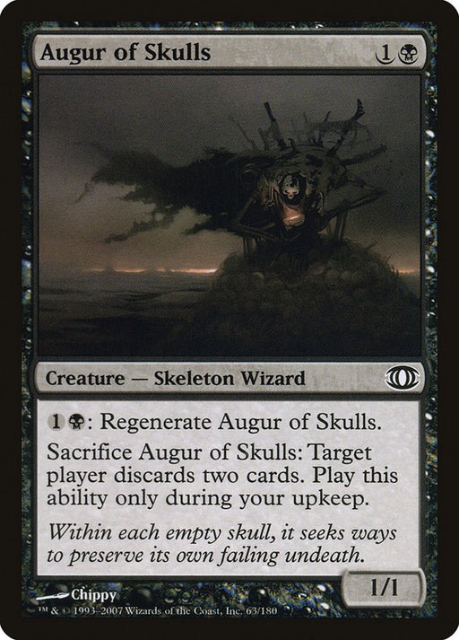 Augur of Skulls - Future Sight #63 Magic: The Gathering card
