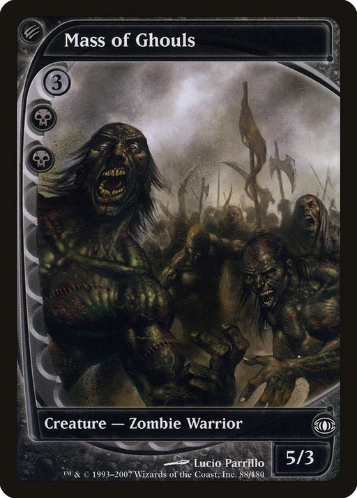 Mass of Ghouls - Future Sight #88 Magic: The Gathering card
