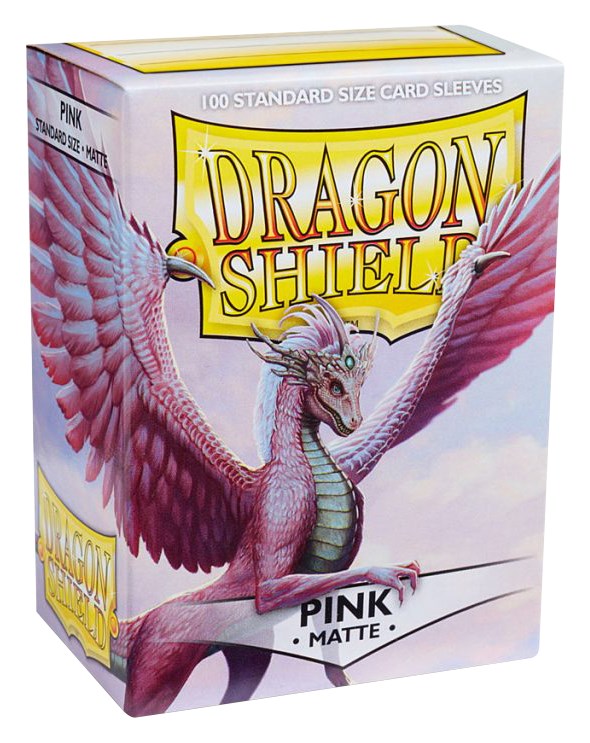 Dragon Shield Matte Sleeves - Pink (100-Pack)