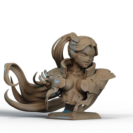 Rebecca Smasher - Cyberpunk: Edgerunners (SFW/NSFW 18+Only) - 1:6, 1:9 Scale Figures & Bust