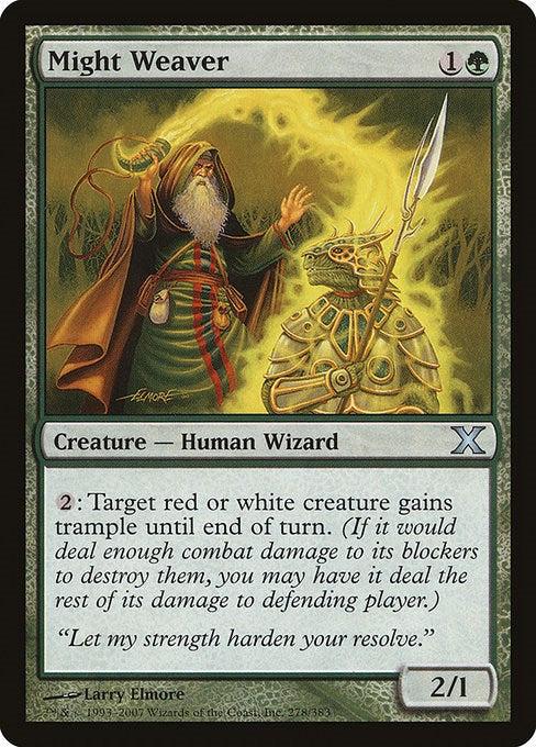 Might Weaver - 10th Edition #278 Magic: The Gathering card