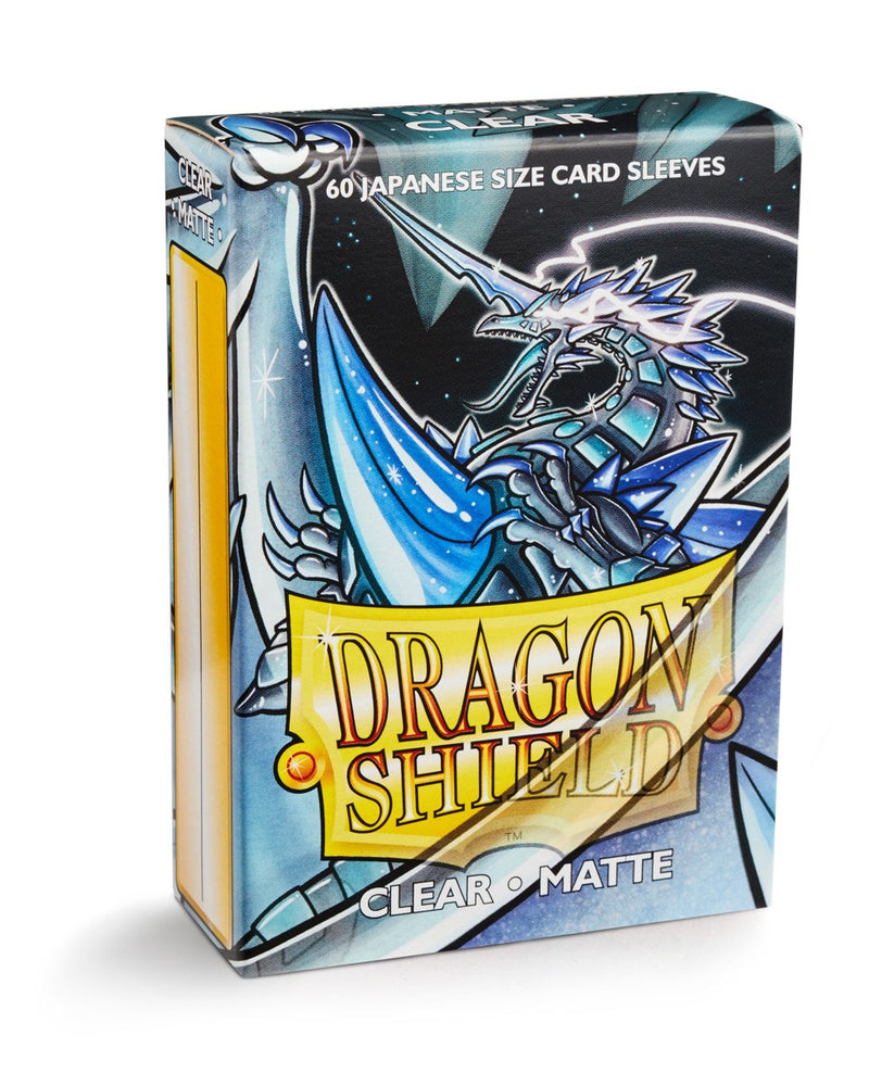 Dragon Shield Matte Japanese Sleeves - Clear (60-Pack)