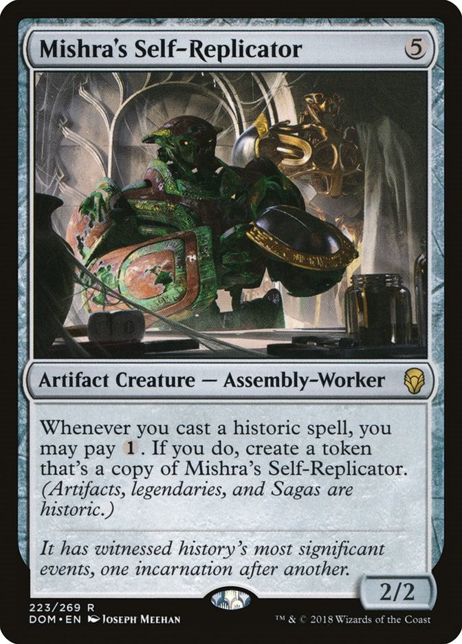 Mishras Self Replicator