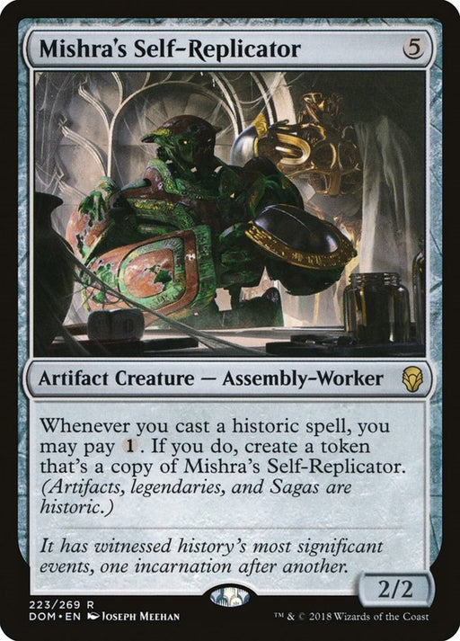 Mishras Self Replicator