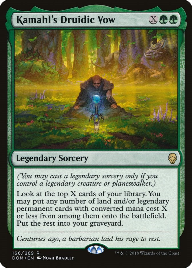 Kamahls Druidic Vow