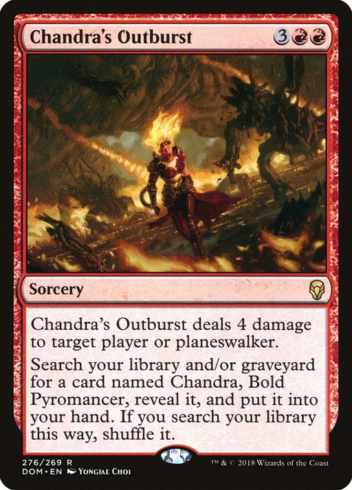 Chandras Outburst