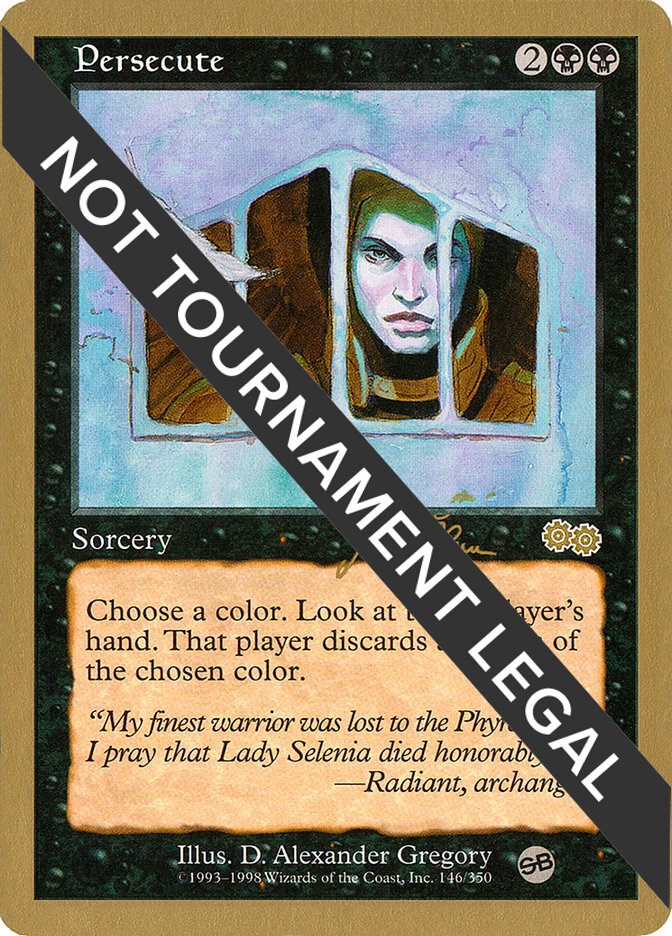 Persecute - 1999 Jakub Slemr (USG) (SB)