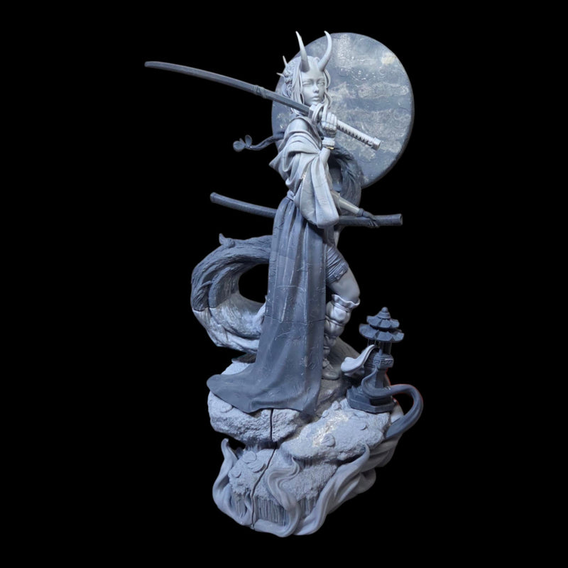 Oni - Oni Mask Bride (SFW/NSFW 18+ Only)- 1:6, 1:9 Figures Scale & Bust