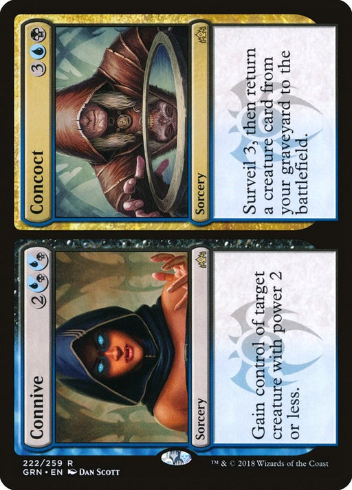 Connive Concoct