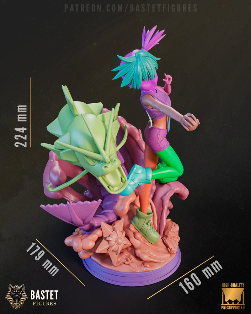 Misty - Pocket Monsters - 1:8 Scale Figure & Bust