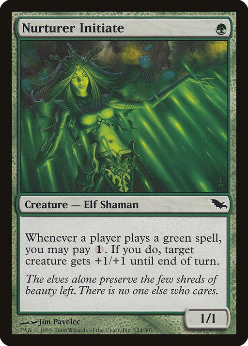 Nurturer Initiate - Shadowmoor #124 Magic: The Gathering card